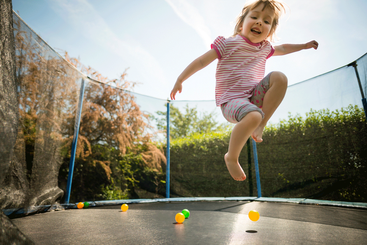 Waarom is een trampoline goed voor kinderen?
